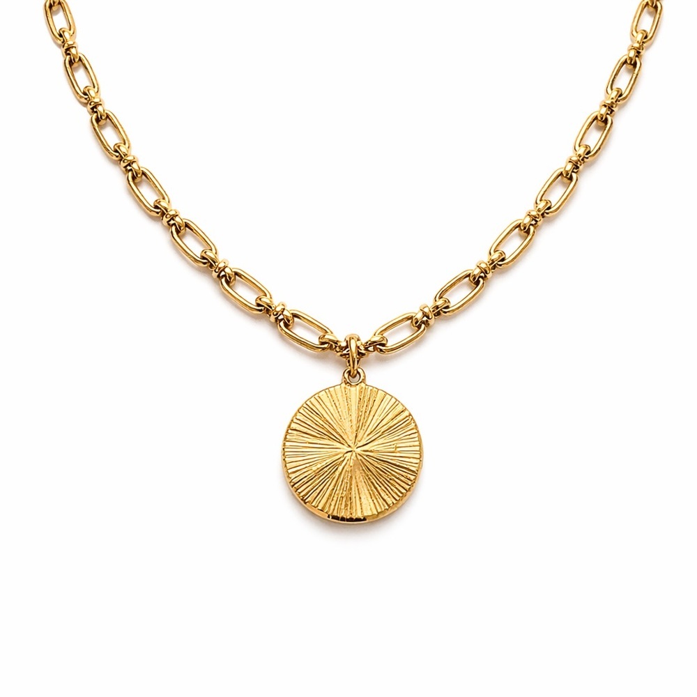 Givenchy Gold Ruby and Diamond Pendant Necklace - Picture 5 of 5